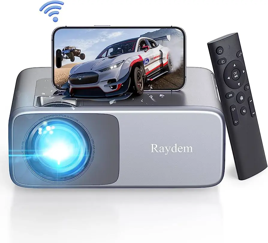 Raydem Projector, 1080P Full HD Movie Projector